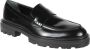 Hogan Stijlvolle Loafers voor Mannen Black Heren - Thumbnail 2