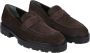 Hogan Stijlvolle Loafers voor Mannen Brown Heren - Thumbnail 5