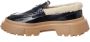 Hogan Stijlvolle Loafers voor Vrouwen Black Dames - Thumbnail 2