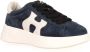 Hogan Blauwe Suède Sneakers met Golvende Side H Blauw Dames - Thumbnail 14