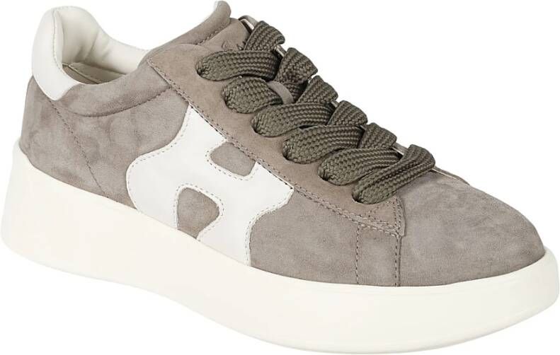 Hogan Stijlvolle Rebel Sneakers Gray Dames