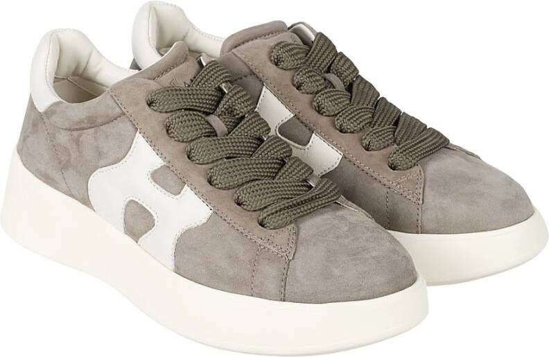 Hogan Stijlvolle Rebel Sneakers Gray Dames