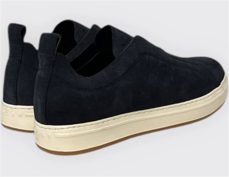 Hogan Stijlvolle Slip-On Sneakers met Logo Blue Heren