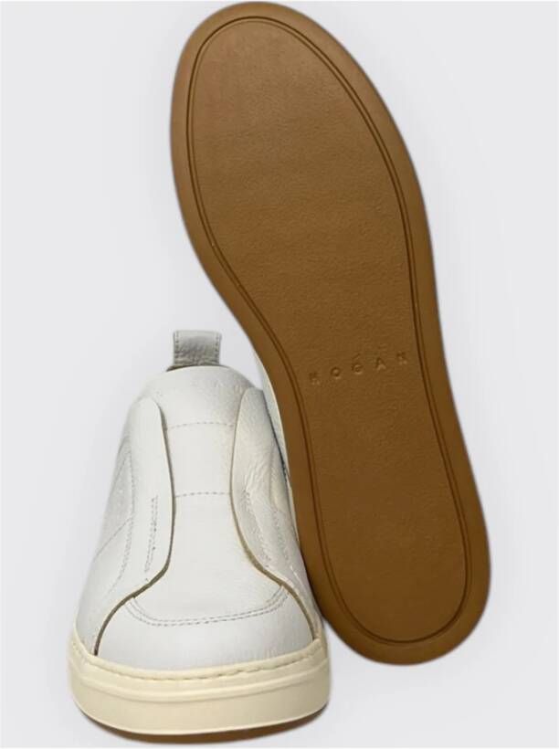 Hogan Stijlvolle Slip-On Sneakers voor Mannen White Heren