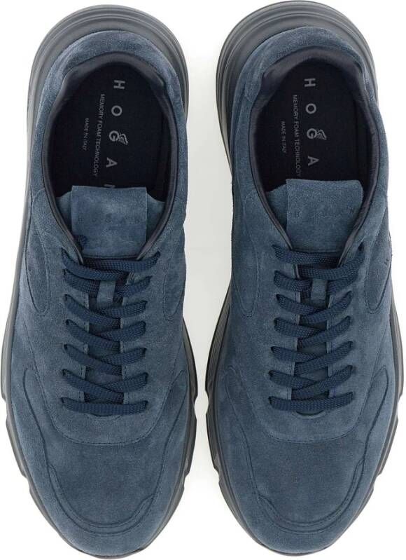 Hogan Stijlvolle Sneakers Blue Heren