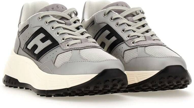 Hogan Stijlvolle Sneakers Gray Dames