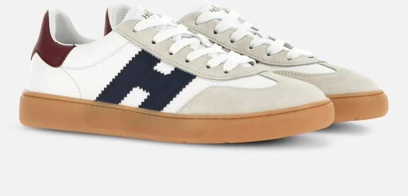 Hogan Stijlvolle Sneakers met Retro en Hedendaags Ontwerp Wit Heren