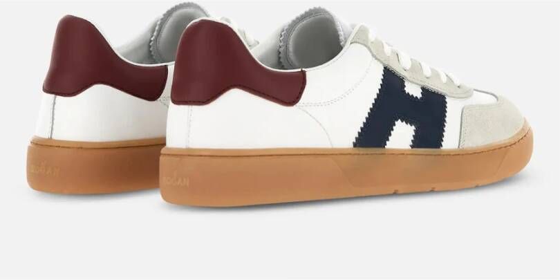 Hogan Stijlvolle Sneakers met Retro en Hedendaags Ontwerp Wit Heren