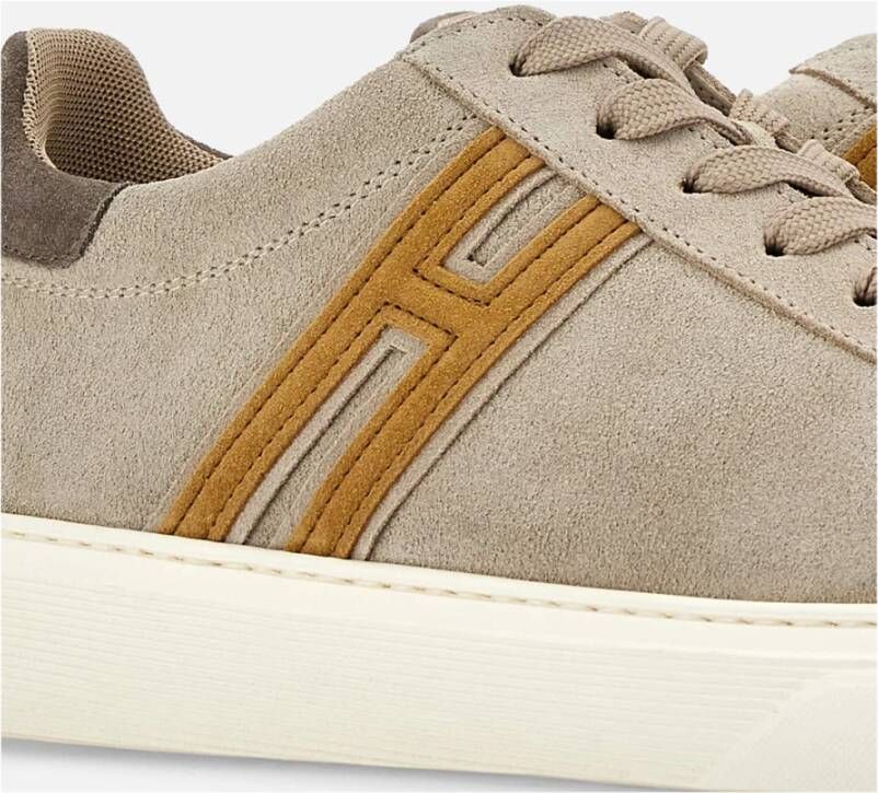 Hogan Stijlvolle Sneakers voor Dagelijks Gebruik Beige Heren