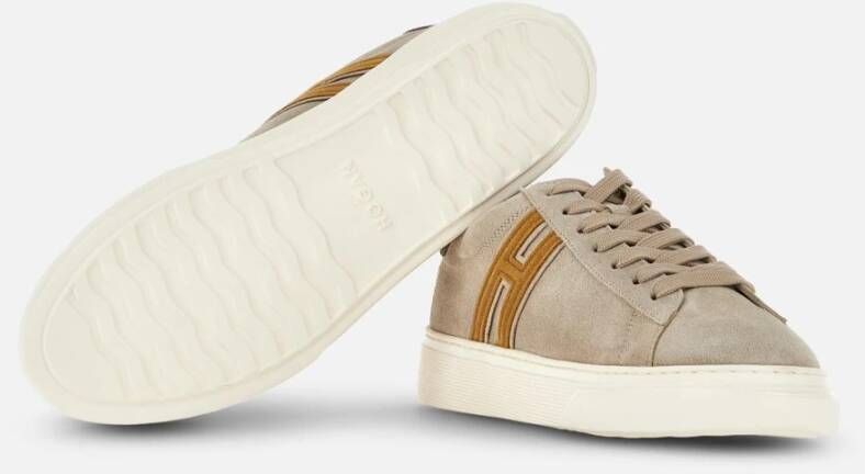 Hogan Stijlvolle Sneakers voor Dagelijks Gebruik Beige Heren