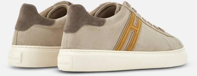 Hogan Stijlvolle Sneakers voor Dagelijks Gebruik Beige Heren