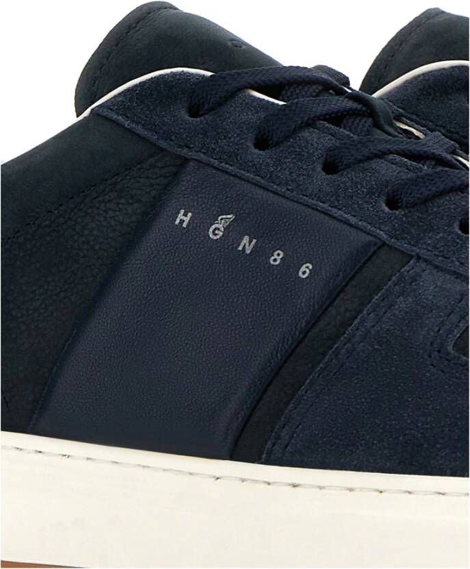 Hogan Stijlvolle Sneakers voor Mannen Blue Heren