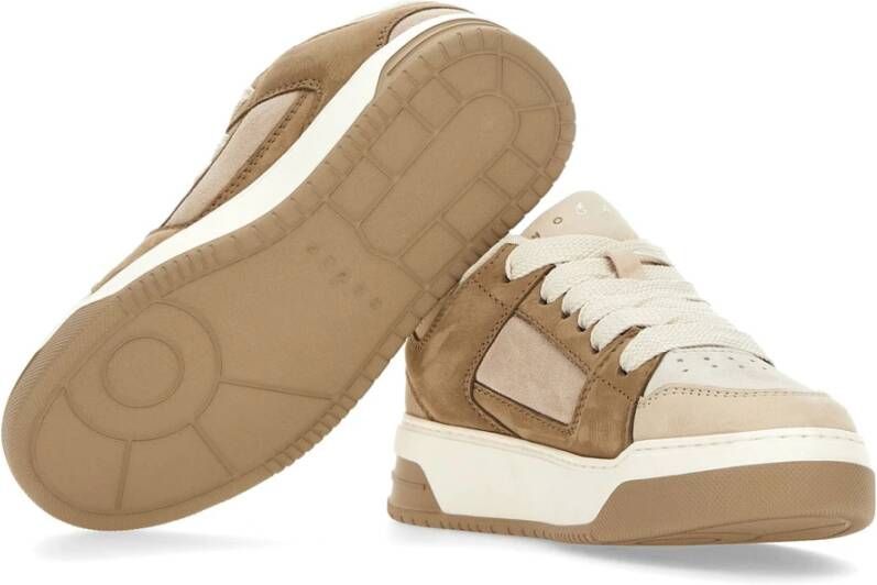 Hogan Stijlvolle Sneakers voor Mannen en Vrouwen Beige Dames