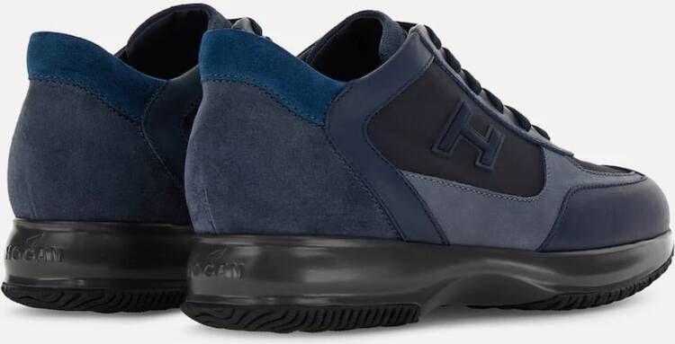 Hogan Stijlvolle Sneakers voor Mannen en Vrouwen Blue Heren