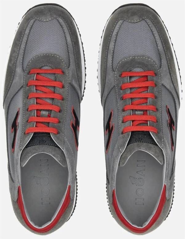 Hogan Stijlvolle Sneakers voor Mannen Gray Heren