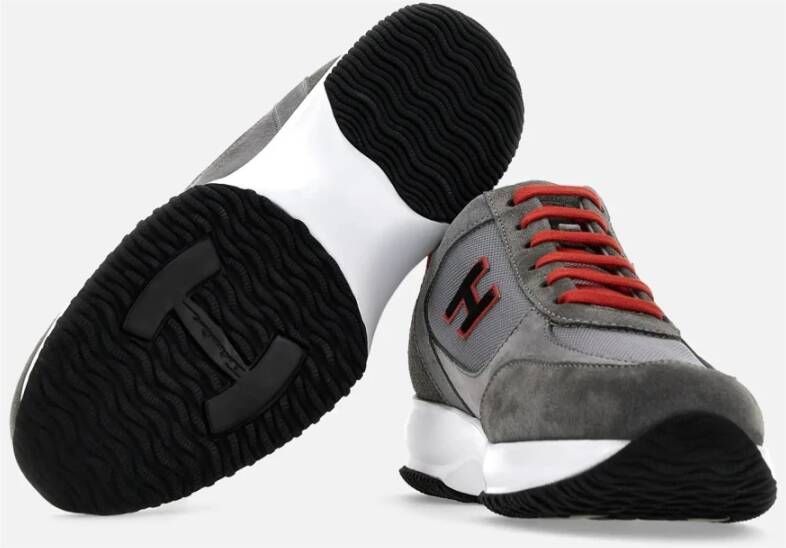 Hogan Stijlvolle Sneakers voor Mannen Gray Heren