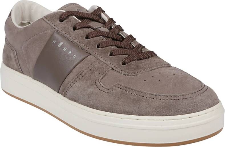 Hogan Stijlvolle Sneakers voor Mannen Gray Heren