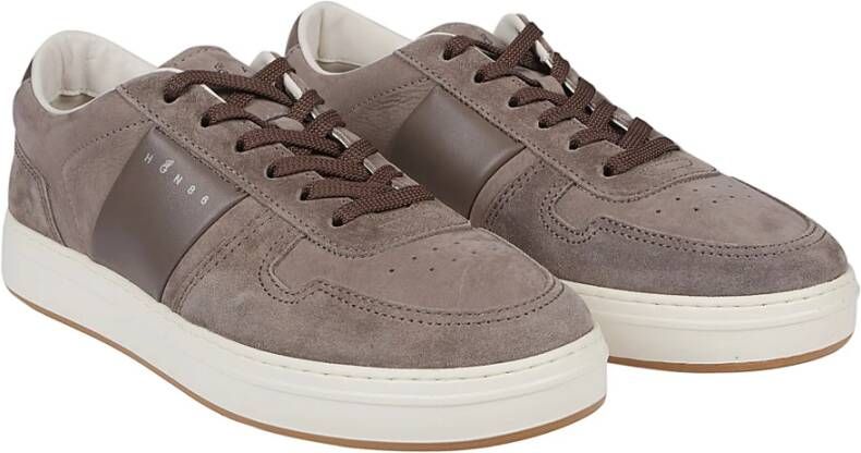 Hogan Stijlvolle Sneakers voor Mannen Gray Heren