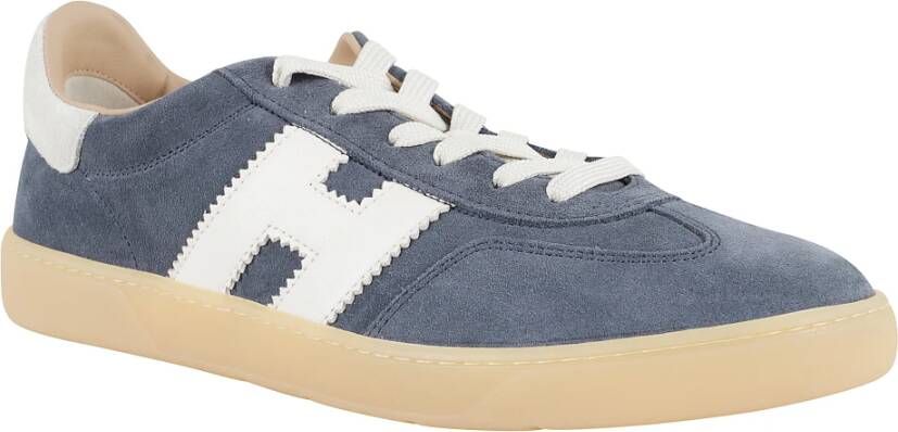 Hogan Stijlvolle Veterschoenen Blue Heren