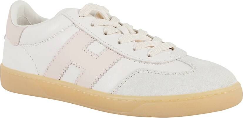 Hogan Stijlvolle Veterschoenen White Dames