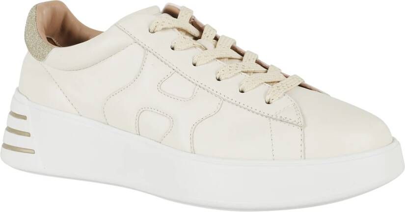 Hogan Stijlvolle Veterschoenen White Dames