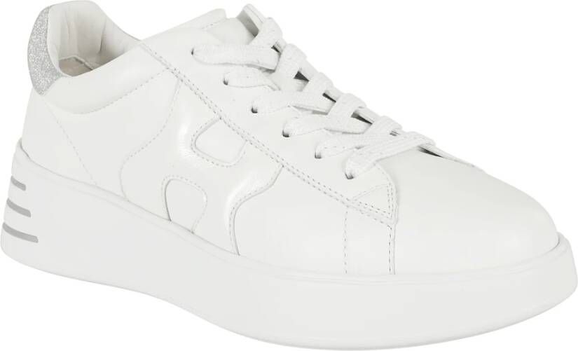 Hogan Stijlvolle Veterschoenen White Dames