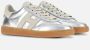 HOGAN Lage Sneakers Dames Cool Allacciato Maat: 42 Materiaal: Leer Kleur: Zilver - Thumbnail 4