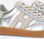 HOGAN Lage Sneakers Dames Cool Allacciato Maat: 42 Materiaal: Leer Kleur: Zilver - Thumbnail 7