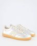 HOGAN Lage Sneakers Dames Cool Allacciato Maat: 38 5 Materiaal: Leer Kleur: Zilver - Thumbnail 5