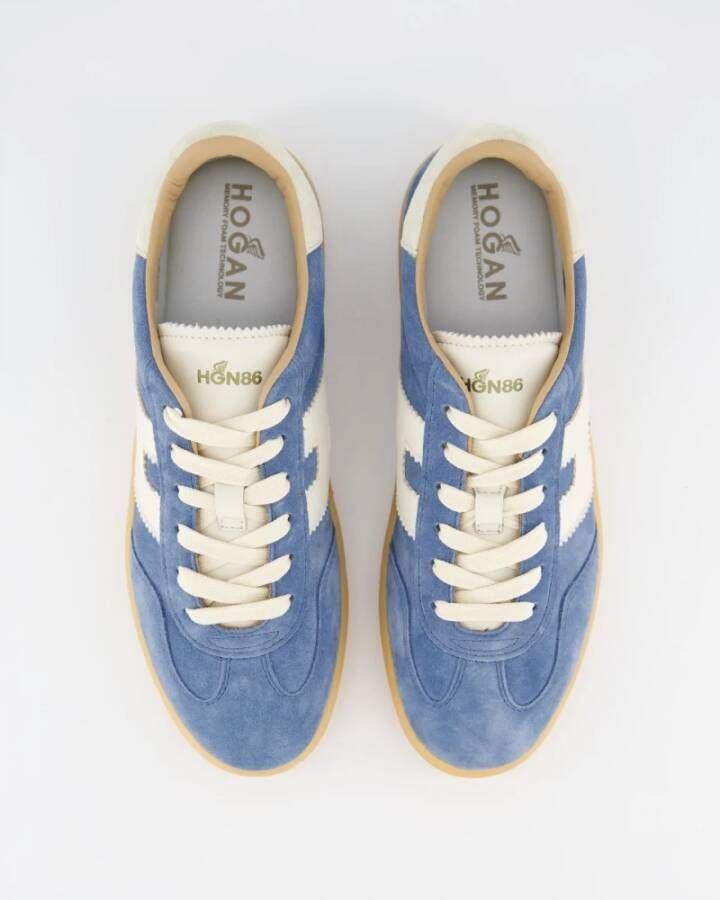 Hogan Stoere Veterschoenen voor Dames Blue Dames