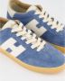 HOGAN Lage Sneakers Dames Cool Allacciato Maat: 38 5 Materiaal: Suède Kleur: Blauw - Thumbnail 6