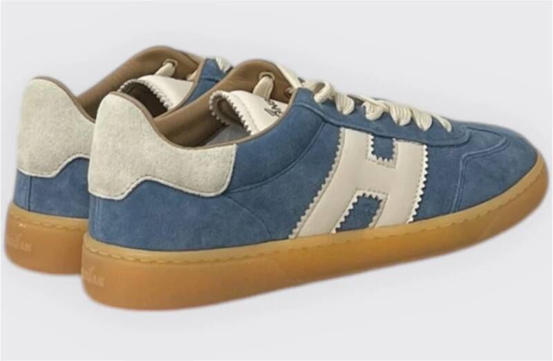 Hogan Stoere Vetersneakers Blue Dames