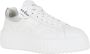 Hogan Strepen Nappa Leren Sneakers White Dames - Thumbnail 2