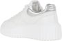 Hogan Strepen Nappa Leren Sneakers White Dames - Thumbnail 3