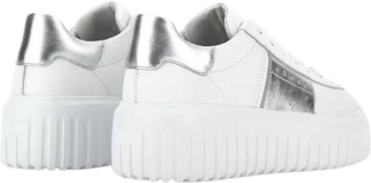 Hogan Strepen Sneaker Logo White Dames