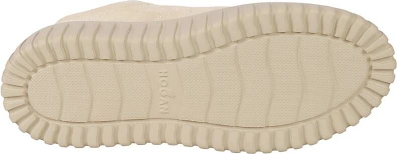 Hogan Strepen Sneakers Beige Dames