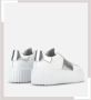 Hogan Strepen Sneakers met Memory Foam Binnenzool White Dames - Thumbnail 3