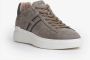 Hogan Suede Clay Sneakers Beige Heren - Thumbnail 2