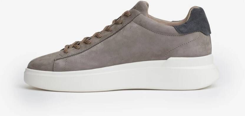 Hogan Suede Clay Sneakers Beige Heren