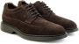 Hogan Suède herenschoenen met wingtip Brown Heren - Thumbnail 2