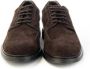 Hogan Suède herenschoenen met wingtip Brown Heren - Thumbnail 5