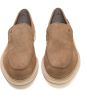 Hogan Suède Loafer met Logotong Beige Heren - Thumbnail 5