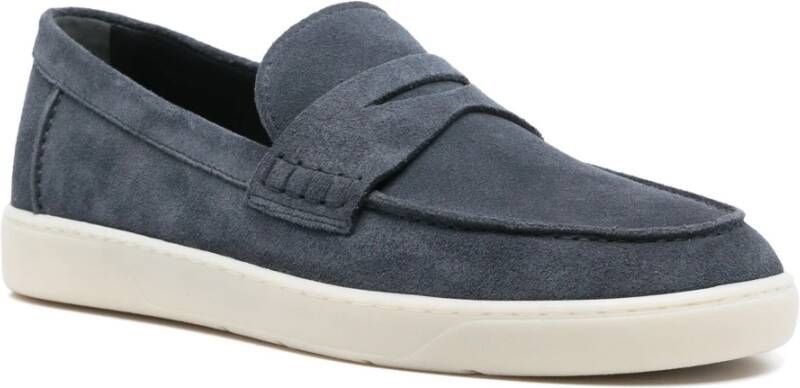 Hogan Suède Loafers voor Heren Blue Heren