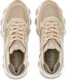 Hogan Suede Panelled Sneakers Beige Dames - Thumbnail 4