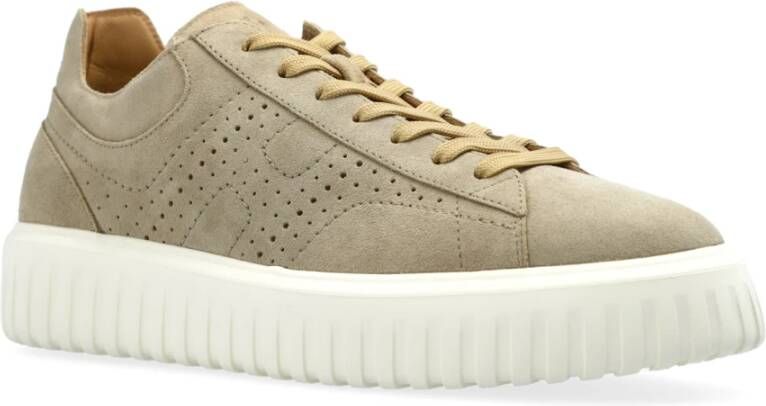 Hogan Suede sneakers Beige Heren