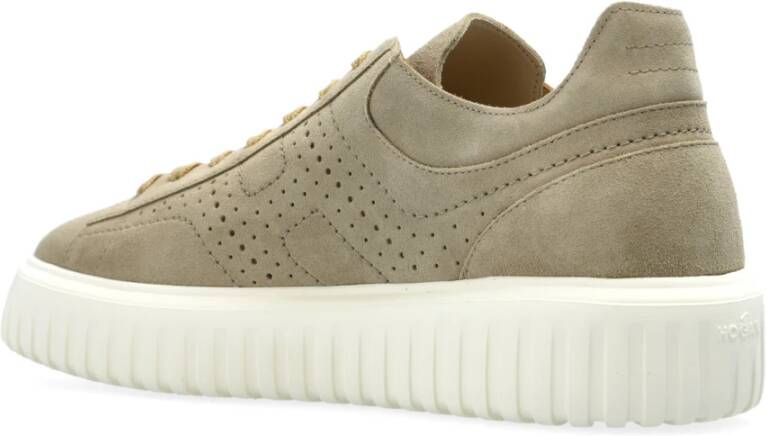 Hogan Suede sneakers Beige Heren