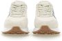 Hogan Suède Trainers Room Suiker Retro Stijl Beige Dames - Thumbnail 3