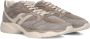 HOGAN Lage Sneakers Heren Combi Sneaker Maat: 43 43 5 Materiaal: Suède Kleur: Taupe - Thumbnail 2