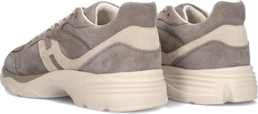 Hogan Taupe Combi Sneakers voor Heren Beige Heren