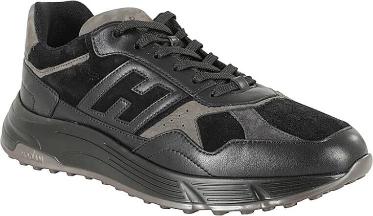 Hogan Ultra-Lichtgewicht Hardloopschoenen Black Heren